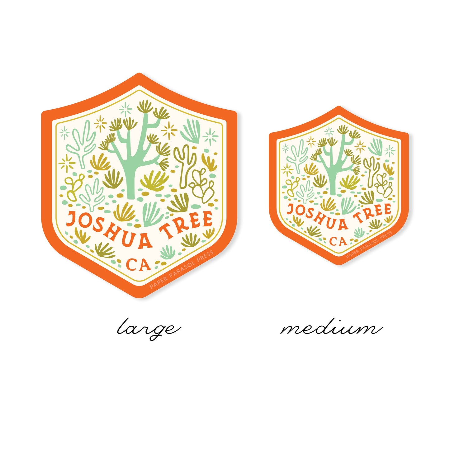 Joshua Tree National Park Sticker Large Case of 6