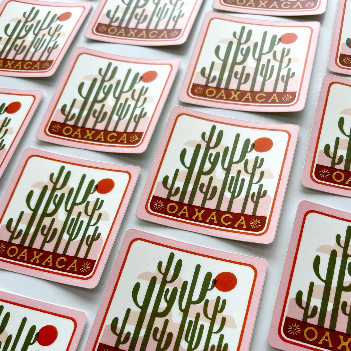 Oaxaca Mexico Sticker Case of 6