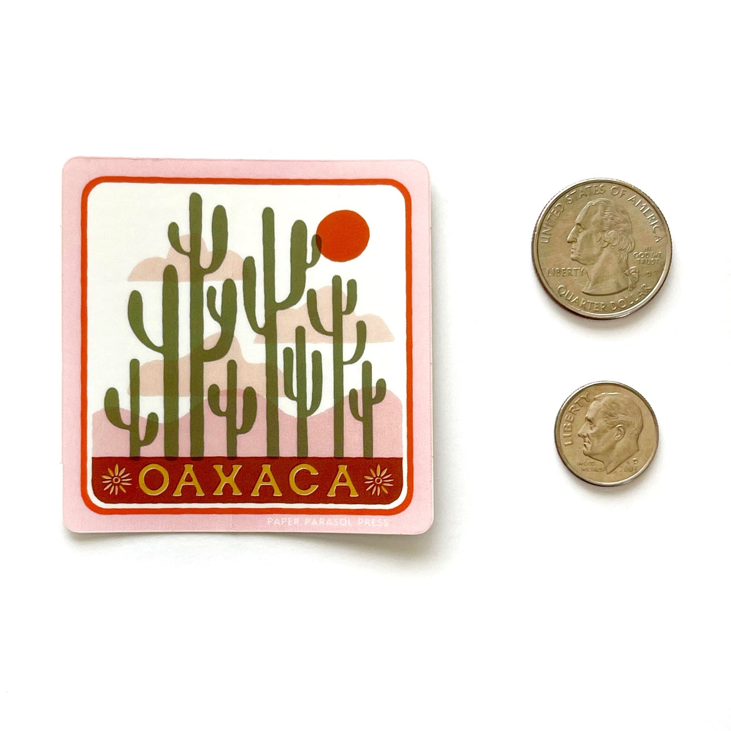 Oaxaca Mexico Sticker Case of 6