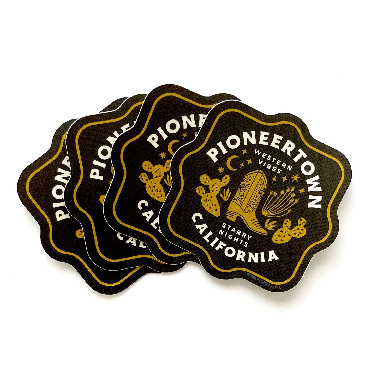 Pioneertown Sticker Case of 6