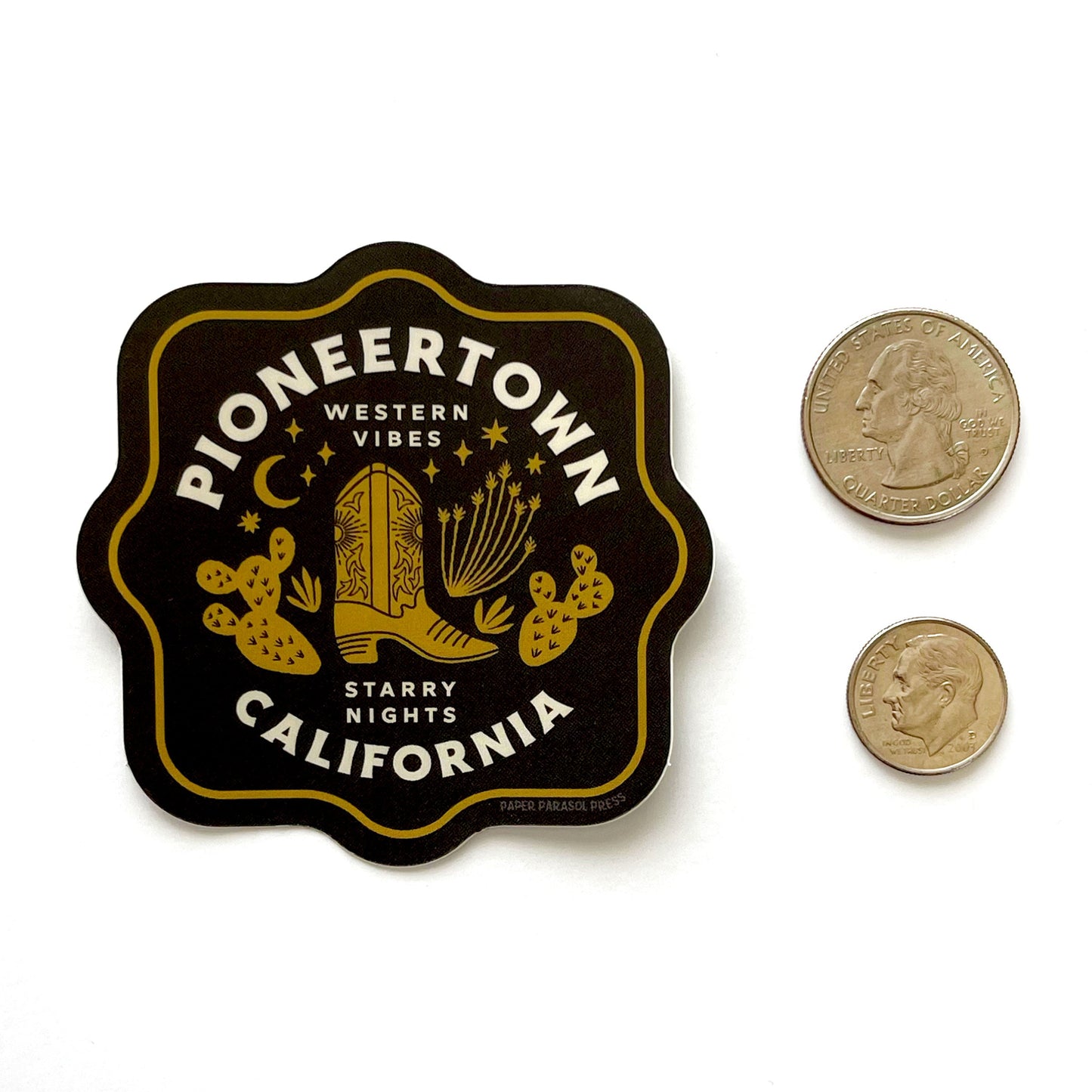 Pioneertown Sticker Case of 6