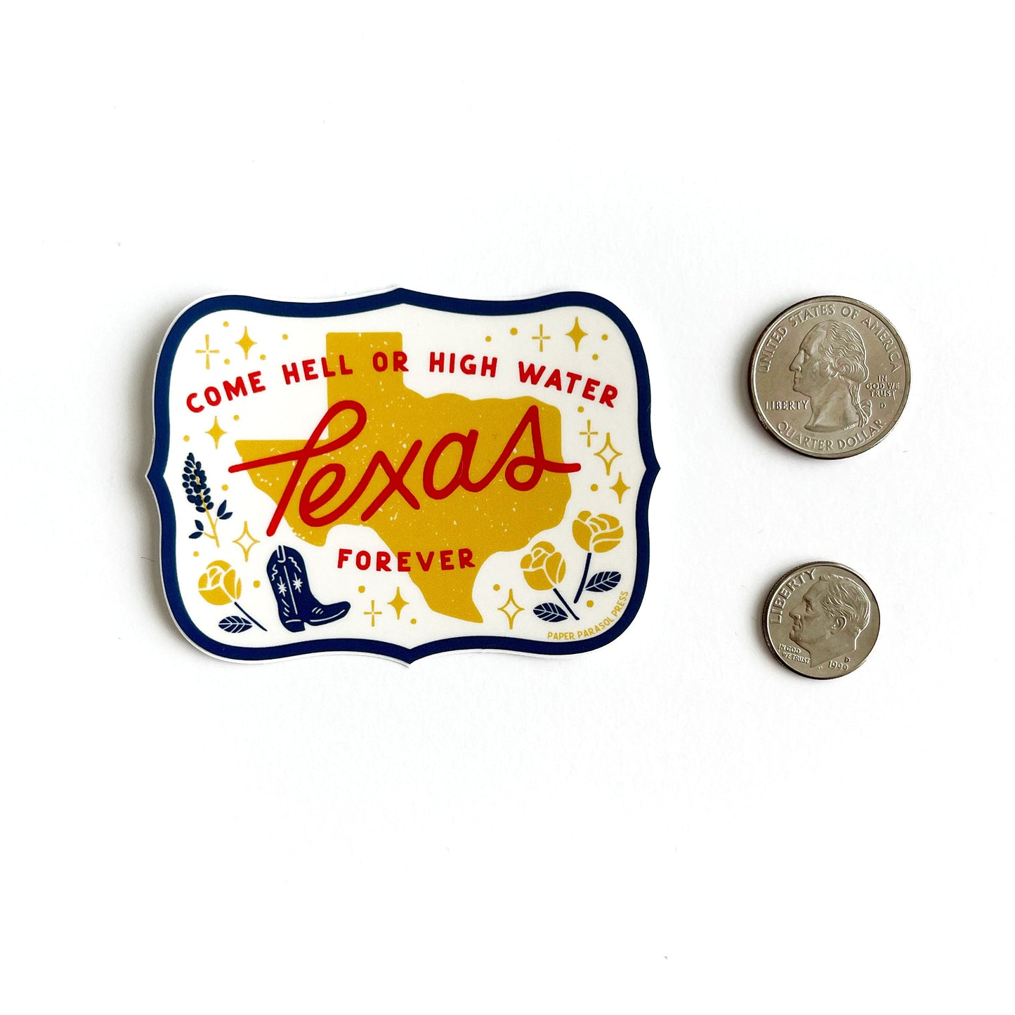 Texas Forever Sticker Case of 6