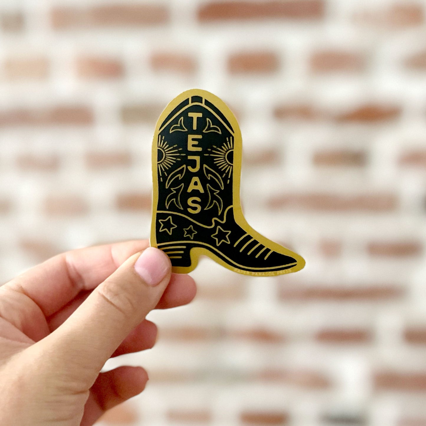 Tejas Boot Sticker Case of 6