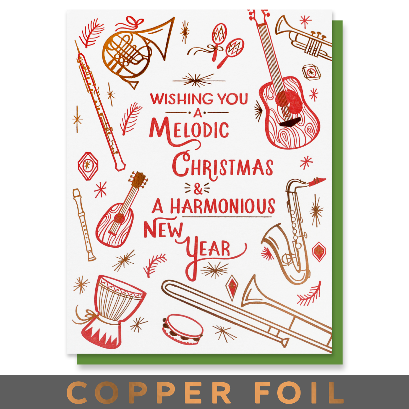 Harmonious Christmas Card Case of 6 / Box Set of 3