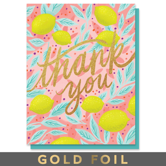 Thank You Lemons Case of 6 / Box Set of 3