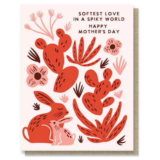 Desert Bunny Mother's Day Card Case of 6