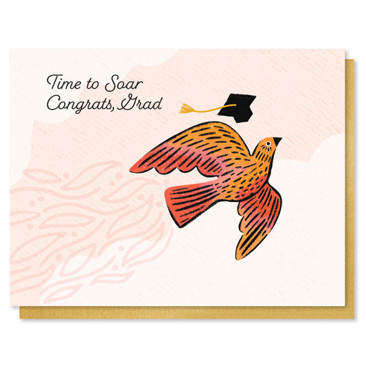 Time to Soar Grad Card Case of 6