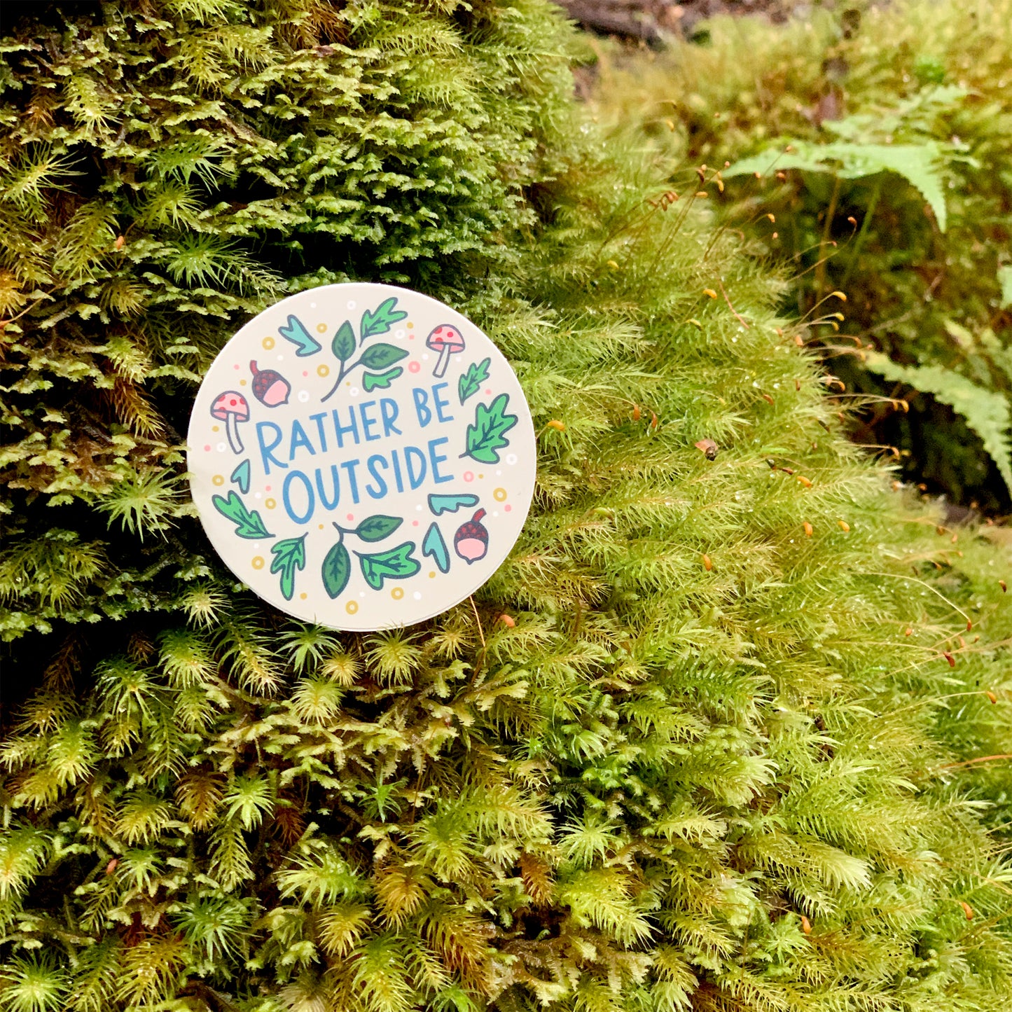 Rather Be Outside Sticker Case of 6