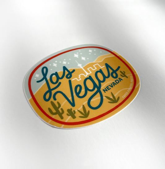 Las Vegas Sticker Case of 6