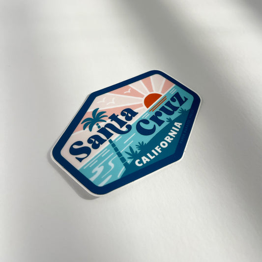 Santa Cruz Sticker Case of 6