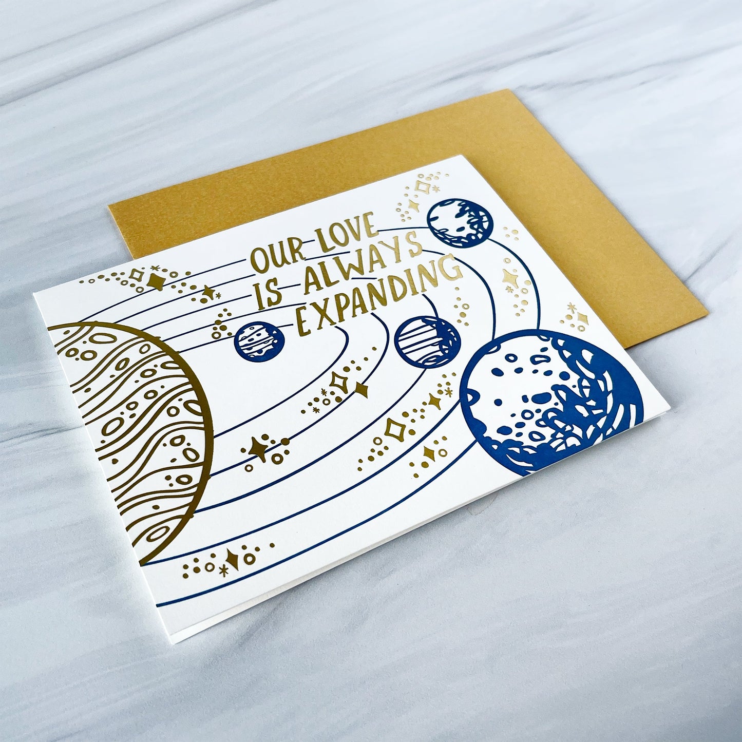 Our Love is Expanding Card Case of 6